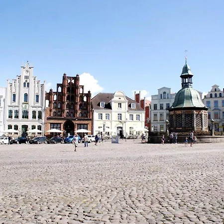 Ferienhaus Gruene Strasse In Wismars Altstadt - Abc551 Wißmar
